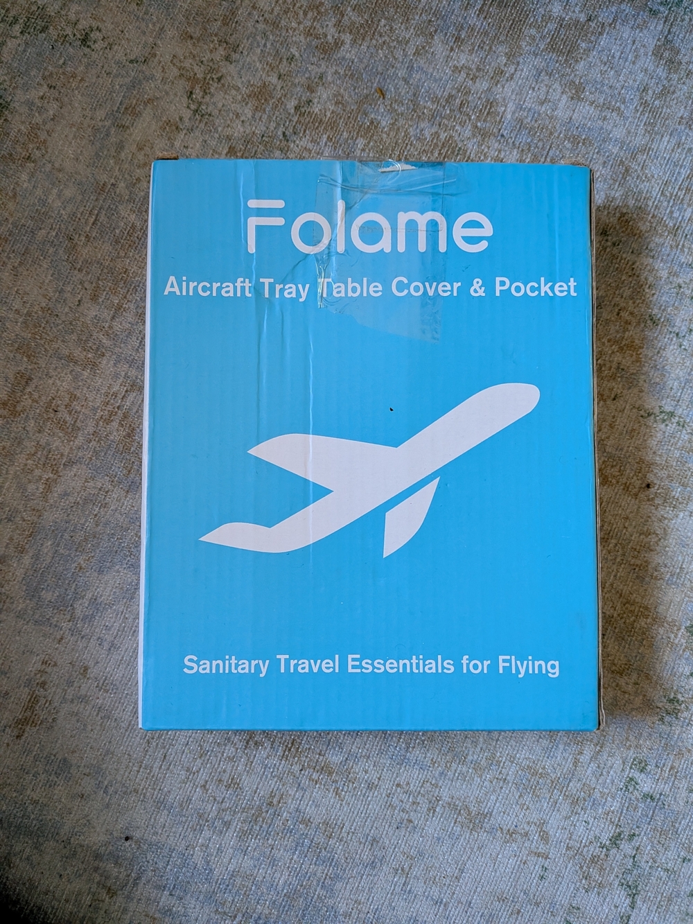 New Folame Aircraft Tray Table Cover & Pocket